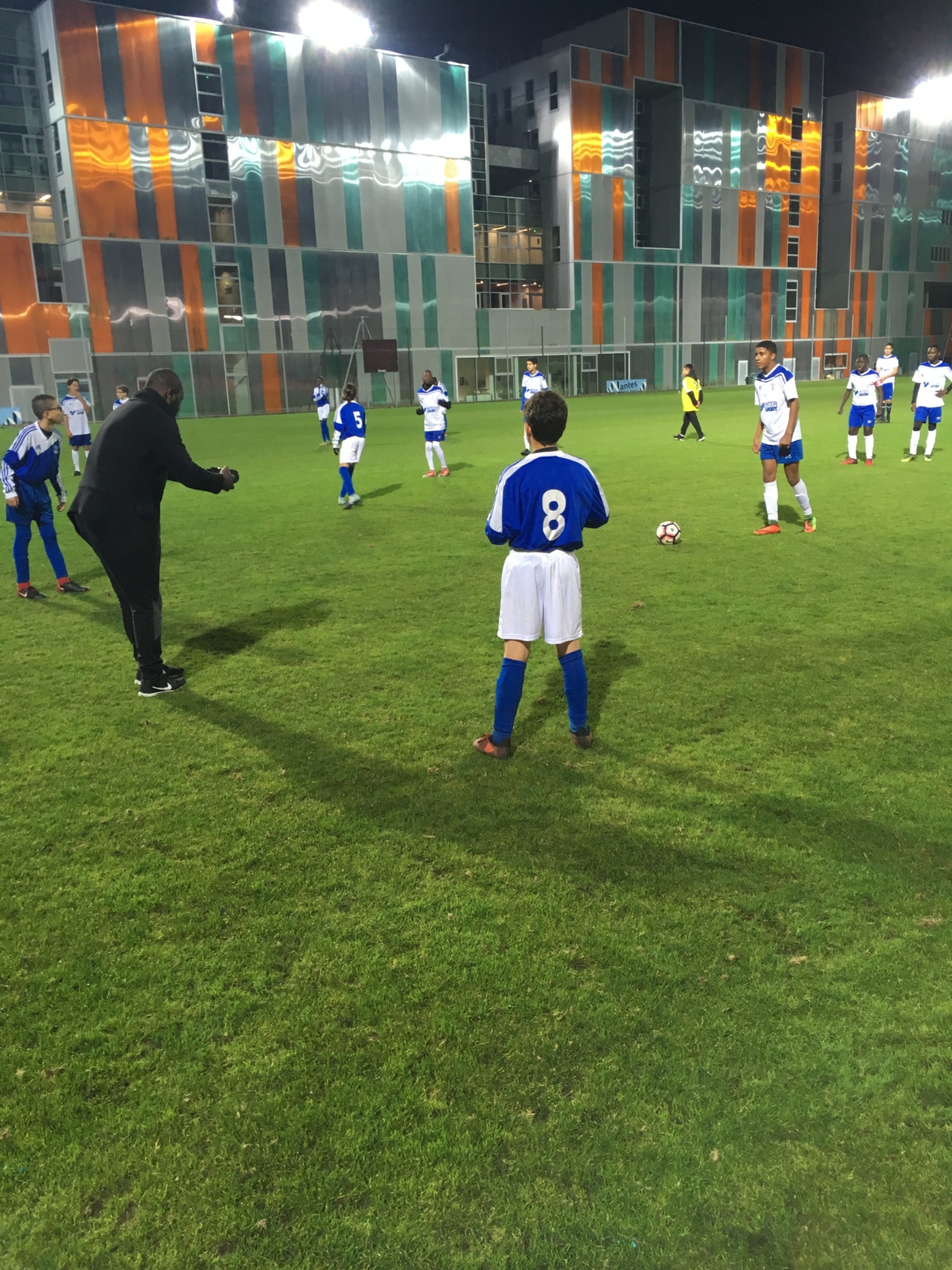 Fin de tournage pour l'Académie Nantaise de Football Fin de tournage pour l'Académie Nantaise de Football